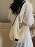 Cream White Crochet Shoulder Bag - Twice The Charm Boutique