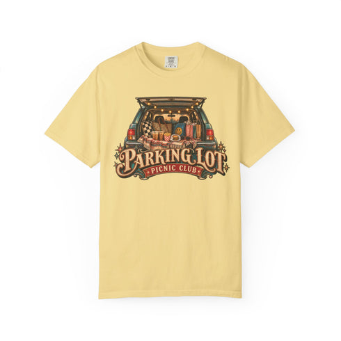 Parking Lot Picnic Club Comfort Colors graphic tee — product image 3