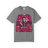 Grey Michael Myers In October We Wear Pink graphic T-shirt