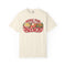 Ivory Here for the Sides Thanksgiving graphic tee with red lettering, gingham bows, and holiday food illustration