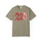 Sandstone Merry with a Side of Sass tee with pink peppermint martini and bow