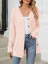 Lightweight ribbed button-up cardigan — product image 33