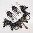 Halloween Skull Jewelry Set - Lace Necklace & Earrings - Twice The Charm Boutique