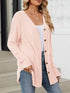 Lightweight ribbed button-up cardigan — product image 34