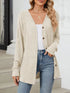 Lightweight ribbed button-up cardigan — product image 22