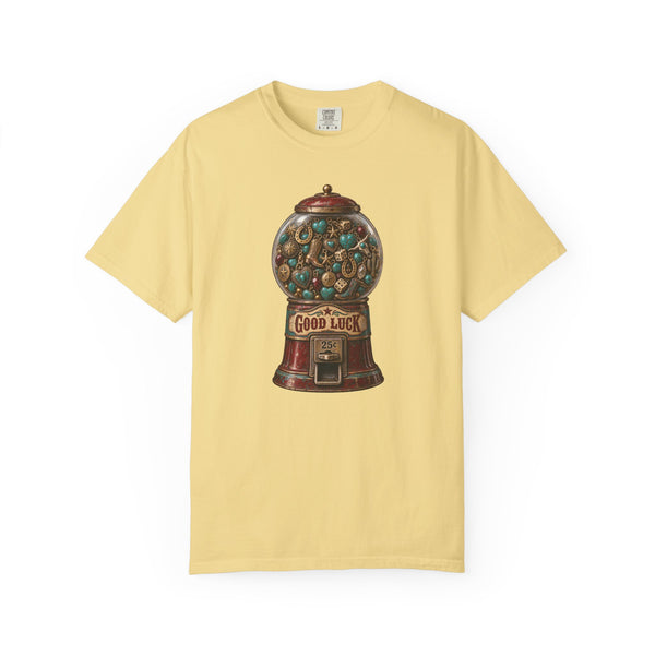 Good Luck, 25¢ Vintage Western Graphic Tee – Comfort Colors®