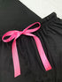 Button Down Pajama Set - Contrast Piping & Ruffle Shorts - Twice The Charm Boutique
