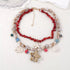 Red Layered Shell & Starfish Charm Necklace - Twice The Charm Boutique