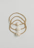 Three CanyonLeaf gold-filled conch-shell pieces shown together; listing includes one selected piece
