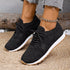 Round-toe lace-up sneakers — product image 6