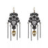 Halloween Skull Jewelry Set - Lace Necklace & Earrings - Twice The Charm Boutique
