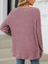 Lightweight ribbed button-up cardigan — product image 32