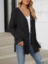 Lightweight ribbed button-up cardigan — product image 14