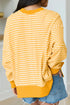 Halloween Ghost Long Sleeve Top - Sequin BOO Split Hem - Twice The Charm Boutique