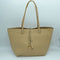 Beige Kendra reversible tote with long handles — gallery image 1