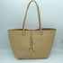 Beige Kendra reversible tote with long handles — gallery image 1