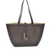 Dark brown Kendra reversible tote with a light interior — gallery image 31