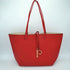 Red Kendra reversible tote with long handles — gallery image 64