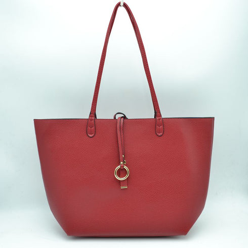 Red Kendra reversible tote on a light background — gallery image 68