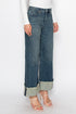 Elise INSEAM TRANSFER HIGH RISE A WIDE LEG JEANS