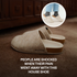Beige Fulton shoes on a brown floor below supplier testimonial text
