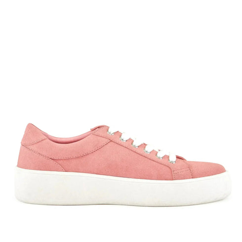 Pink Venice lace-up sneaker, opposite side view