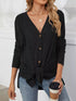 Lightweight ribbed button-up cardigan — product image 16