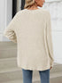 Lightweight ribbed button-up cardigan — product image 26