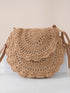 Off-White Crochet Crossbody Bag - Twice The Charm Boutique
