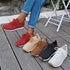 Round-toe lace-up sneakers — product image 1