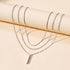 Layered Bar Pendant Necklace - Gold or Silver Three-Layer Style - Twice The Charm Boutique