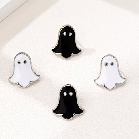 Halloween Ghost Stud Earrings - 2 Pair Set - Twice The Charm Boutique