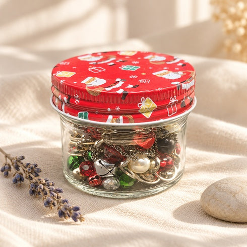 Christmas Mystery Jewelry Jar – Festive Mixed Pieces - Twice The Charm Boutique