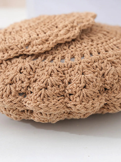 Off-White Crochet Crossbody Bag - Twice The Charm Boutique