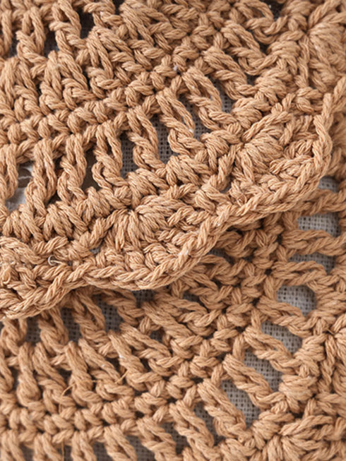 Off-White Crochet Crossbody Bag - Twice The Charm Boutique