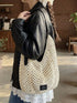 Cream White Crochet Shoulder Bag - Twice The Charm Boutique
