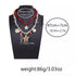 Red Layered Shell & Starfish Charm Necklace - Twice The Charm Boutique