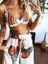 Women's Butterfly Print Two-Piece Set - Wide-Leg Pants - Twice The Charm Boutique