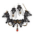 Halloween Skull Jewelry Set - Lace Necklace & Earrings - Twice The Charm Boutique