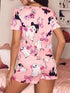 Halloween Pajama Set - Short Sleeve Top & Drawstring Shorts - Twice The Charm Boutique