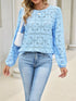 Floral Eyelet Lace Long Sleeve Blouse - product image 3
