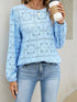 Floral Eyelet Lace Long Sleeve Blouse - product image 4