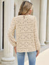 Floral Eyelet Lace Long Sleeve Blouse - product image 9