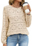 Floral Eyelet Lace Long Sleeve Blouse - product image 10