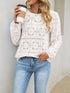 Floral Eyelet Lace Long Sleeve Blouse - product image 17