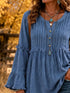 Fringe Trim Ruffle Sleeve Blouse – Sizes S–5XL - product image 5