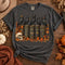 Gothic Raven & Spellbook Garden T-Shirt – Comfort Colors 1717 – flat lay product view