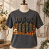 Gothic Raven & Spellbook Garden T-Shirt – Comfort Colors 1717 – mannequin view