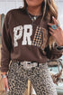 Plaid PRAY Graphic Crewneck Sweatshirt - product image 7