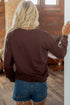 Plaid PRAY Graphic Crewneck Sweatshirt - product image 8
